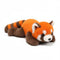 Roter Panda Kuscheltier Liegend Orange