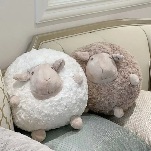Schaf Kuscheltier Rund