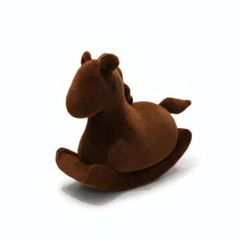 Schaukelpferd Kuscheltier Braun
