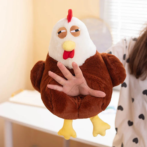 Schielendes Huhn Kuscheltier
