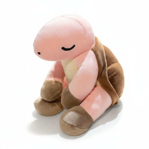 Schildkröte Kuscheltier Schlafend Rosa
