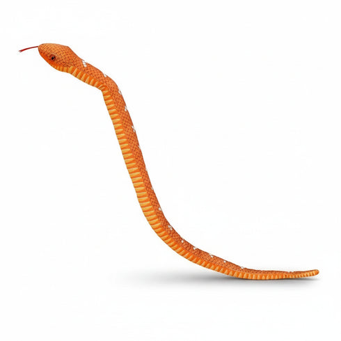 Schlange Kuscheltier 100cm Orange