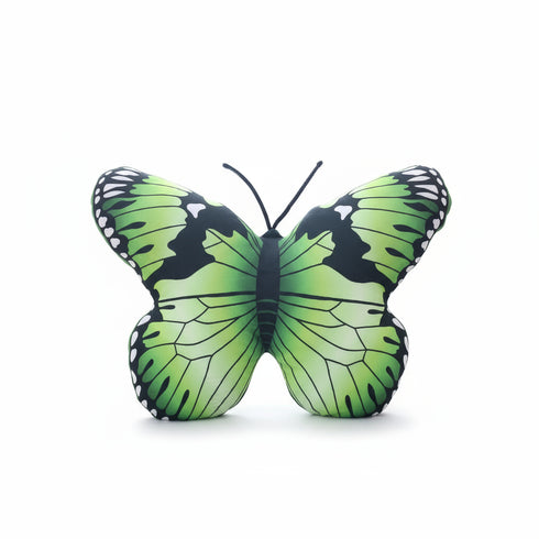 Schmetterling Kuschelkissen Bunt Grün