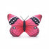 Schmetterling Kuschelkissen Bunt Rot