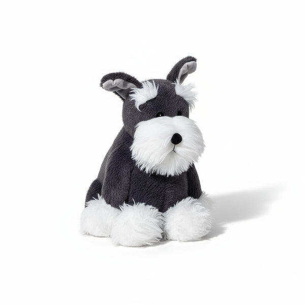 Schnauzer Kuscheltier Grau