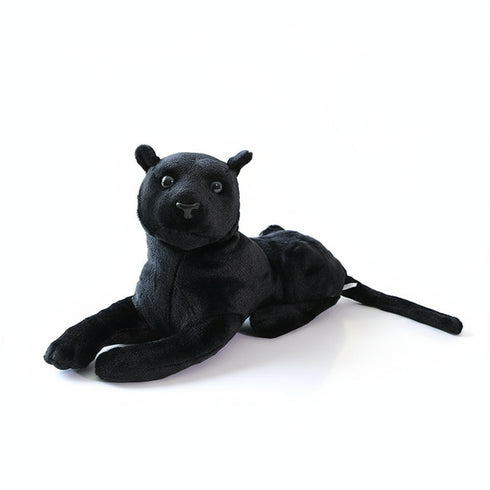Schwarzer Panther Kuscheltier Schwarz