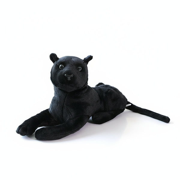 Schwarzer Panther Kuscheltier Schwarz