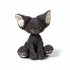 Schwarzes Katze Kuscheltier Schwarz
