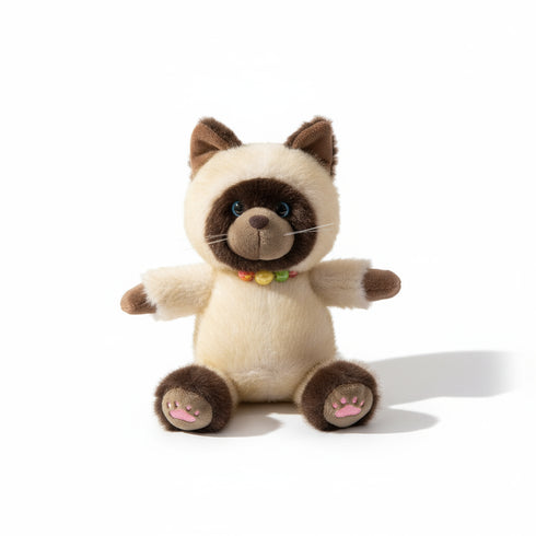 Siamkatze Kuscheltier Beige