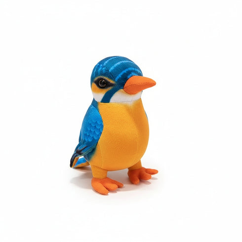 Specht Kuscheltier Blau