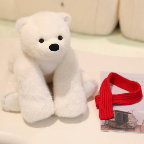 Süßes Eisbär Kuscheltier