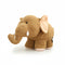 Süßes Elefant Kuscheltier Braun