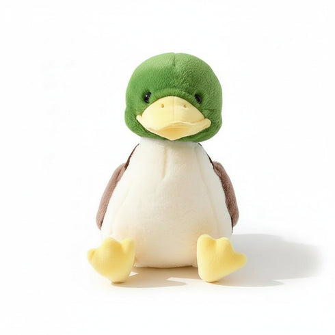 Süßes Ente Kuscheltier Grün