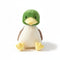 Süßes Ente Kuscheltier Grün