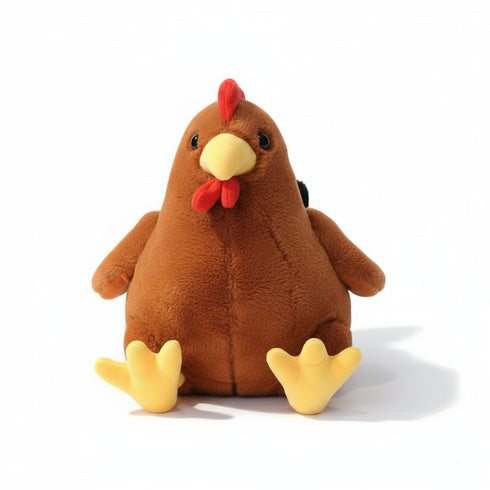 Süßes Huhn Kuscheltier Braun