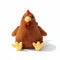 Süßes Huhn Kuscheltier Braun