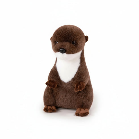 Süßes Otter Kuscheltier Braun
