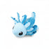 susser axolotl kuscheltier blau