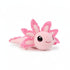 susser axolotl kuscheltier rosa