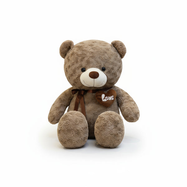 TeddyBär XXL mit Herz Braun