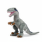 Velociraptor Kuscheltier Grau