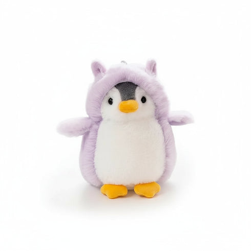 Verkleidungspinguin Kuscheltier Lila