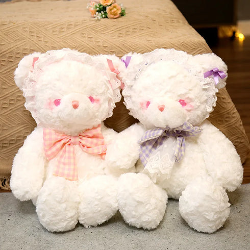 Weiß Bär Kuscheltier