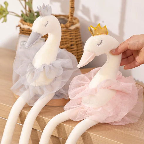 Weiß Flamingo Kuscheltier