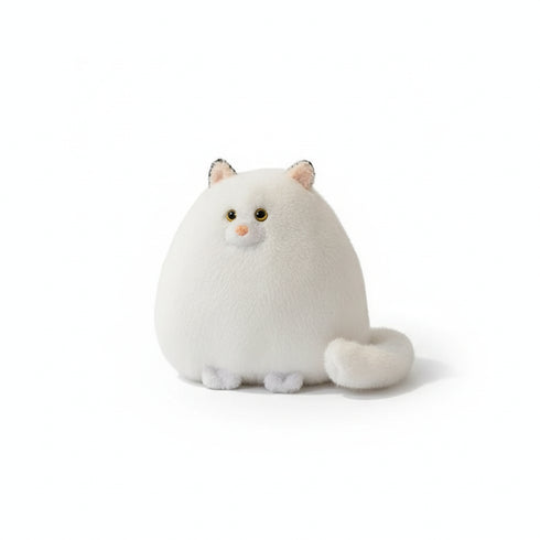 Weiße Katze Kuscheltier Weiß