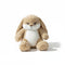 Wütender Hase Kuscheltier Beige