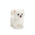 Zwergspitz Kuscheltier Weiß